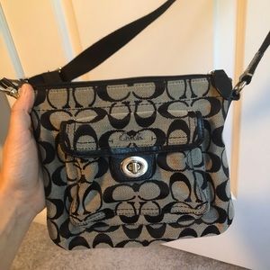 COACH LOGO CROSSBODY PURSE